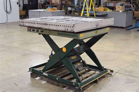 Southworth LS4‑36W LS Series Backsaver Lift Table | Boggs Equipment