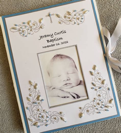 Personalized Gift, Baptism, Baby Gift, Photo Album, Christening, First ...