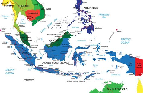 Indonesia Map - Guide of the World