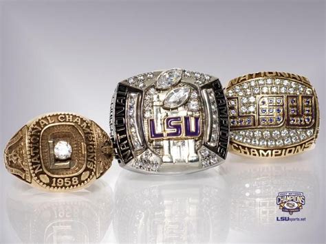 LSU National Championship rings | Super bowl rings, Lsu, Championship rings