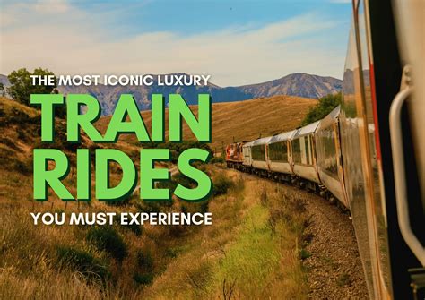 The Most Iconic Luxury Train Rides You Must Experience