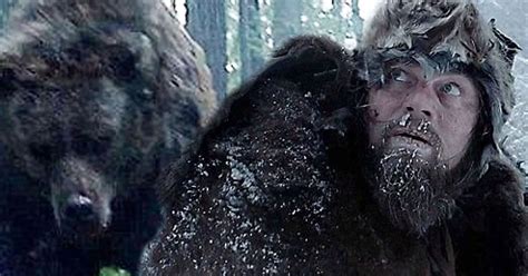 Leonardo DiCaprio does NOT get raped by a bear in new movie The Revenant - Mirror Online