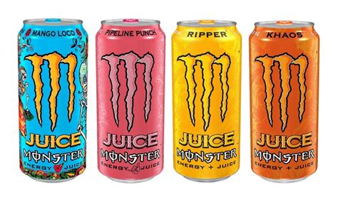 Monster Juice Energy Drinks, 16 Ounce, 24 Pack | Groupon