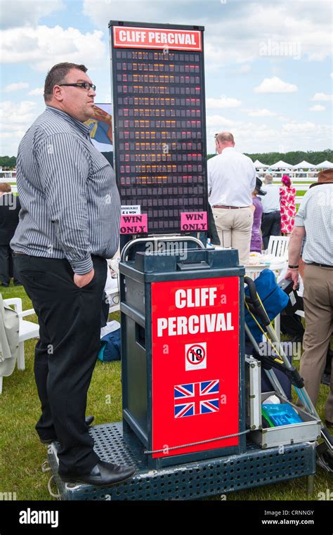 Royal Ascot horse racing meeting Cliff Percival bookmaker bookmakers ...