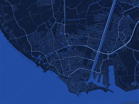 Vlissingen Vector Map - Modern Atlas (AI,PDF) | Boundless Maps