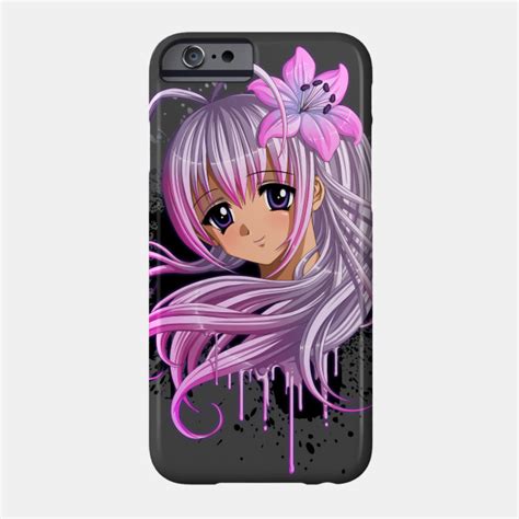 Cute Anime Girl - Manga - Phone Case | TeePublic