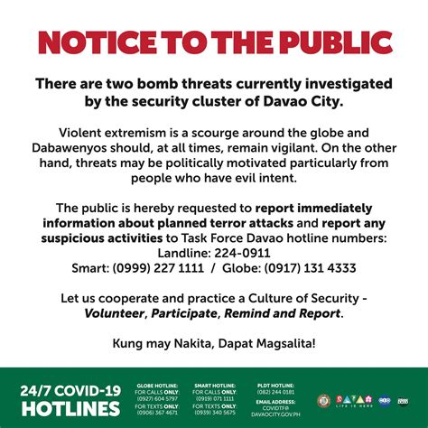 Davao City investigates two bomb threat reports | GMA News Online