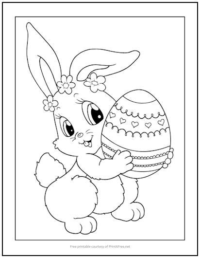 Coloring Pages Bunny