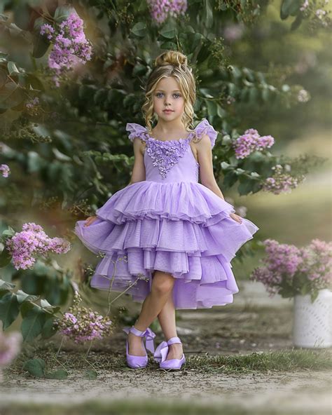 Lovely Little Lady Dress - Dollcake | Lilac girls dress, Flower girl dresses, Kids' dresses