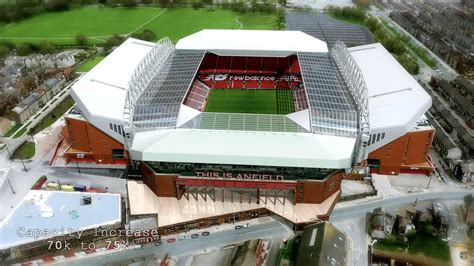 Anfield | Anfield Road | Anfield Road End Expansion | Capacity 61,000 ...