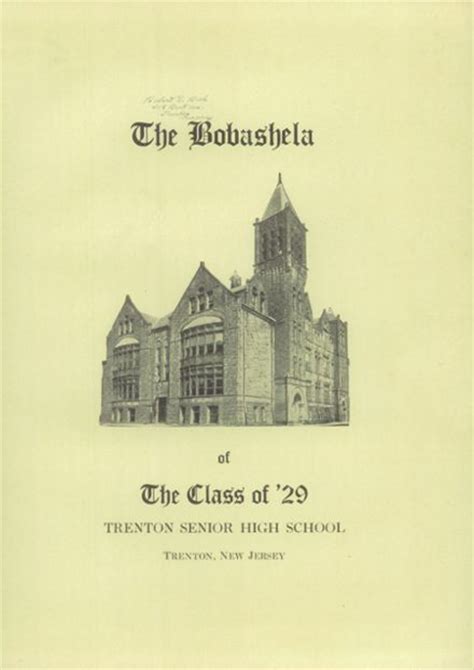 Explore 1929 Trenton Central High School Yearbook, Trenton NJ - Classmates