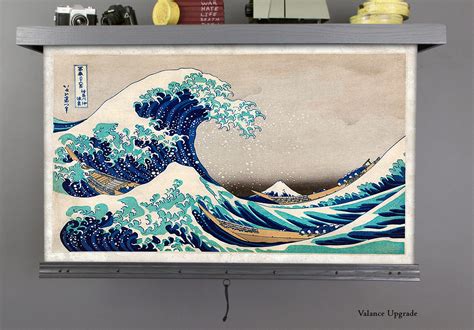 The Great Wave. HOKUSAI Print. Japanese Art. Mount Fuji. TV | Etsy