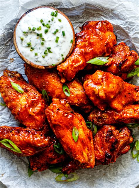 Whole30 Crispy Buffalo Chicken Wings (Air Fryer Option)