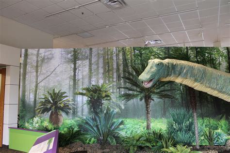 Dinosaur Exhibit Murals on Behance