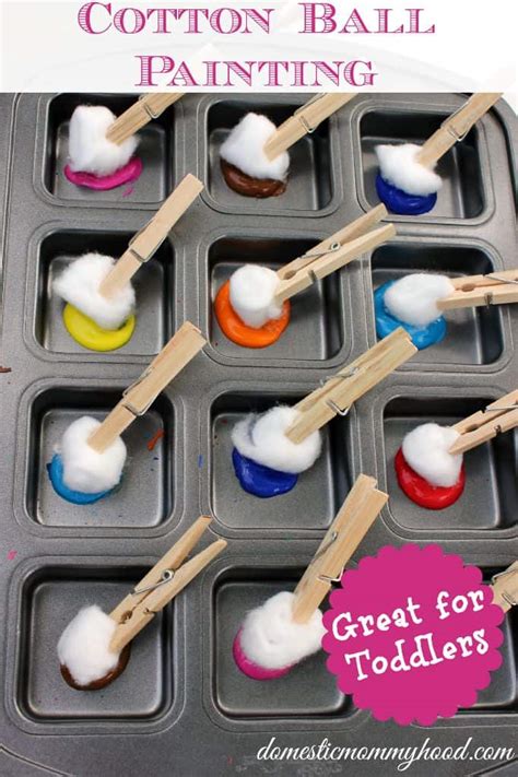 14 Delightful and Super-Fun Crafts Made With Cotton Balls