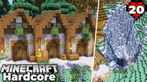 Building a Quarry and Warehouse in Minecraft 1.16 Hardcore Survival Let's Play - Minecraft videos