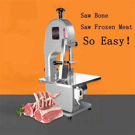 high quality electric meat band saw,bone cutter machine,meat bone saw machine for commercial use ...