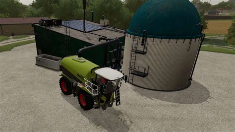 Mini Biogas Plant v1.0 FS22 Mod | Farming Simulator 22 Mod