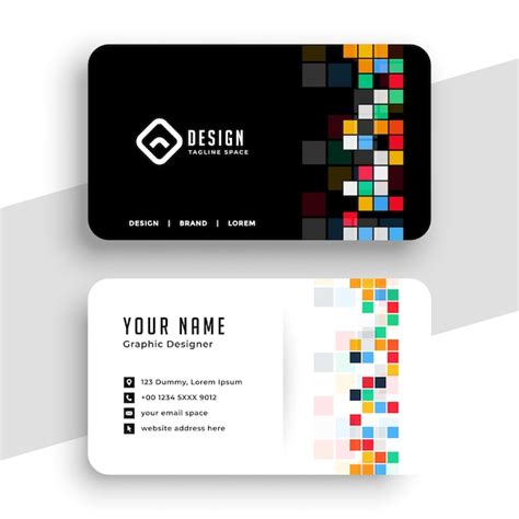 Creative business card Vectors & Illustrations for Free Download | Freepik