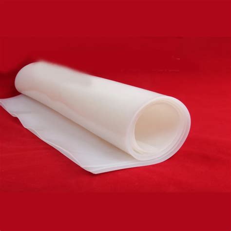 Silicone Rubber Sheet 500x500mm Clear Translucent Plate Mat High Temperature Resistance 100% ...