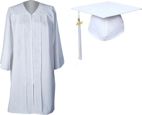 Cap And Gown - White Graduation Toga Png, Transparent Png - Original ...