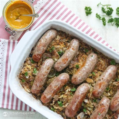 Low-Carb Sauerkraut Sausage Casserole | KetoDiet Blog