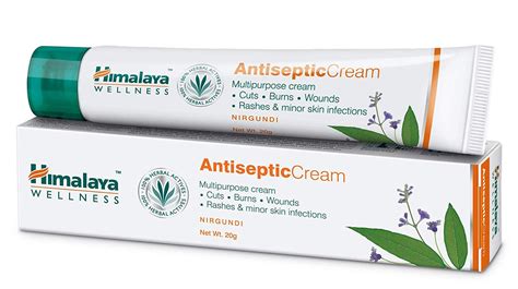 Himalaya Herbals Antiseptic Cream,20g Pack of 3 Antibacterial & Antifungal action