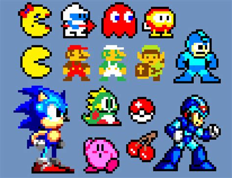 My Pixel Characters (Big) by NikiKunArtz on DeviantArt