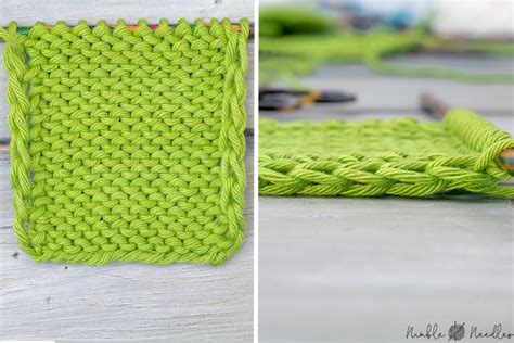 10 easy edge stitch knitting techniques - the right selvage for every project