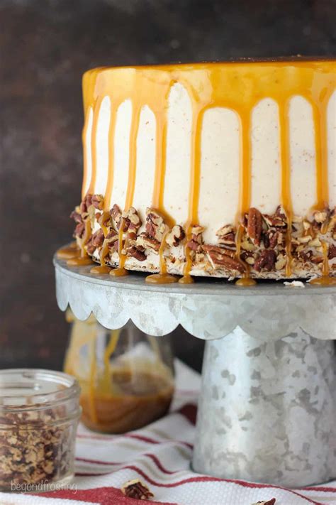 Salted Caramel Butterscotch Cake Recipe l Beyond Frosting