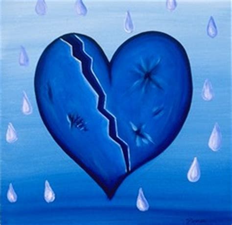 Broken Heart Blue :: Broken Heart :: MyNiceProfile.com