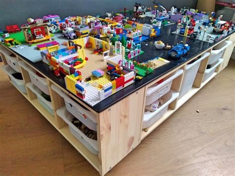 How to hack a large LEGO table for older kids - IKEA Hackers