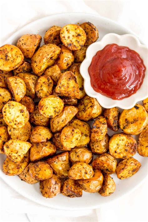 Air Fryer Baby Potatoes | Roasted Potatoes in the Air Fryer