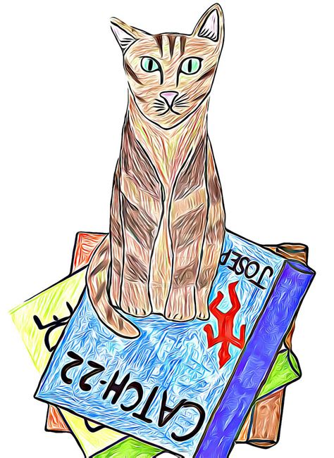 Library Cat by ReadEmAndWeep on DeviantArt