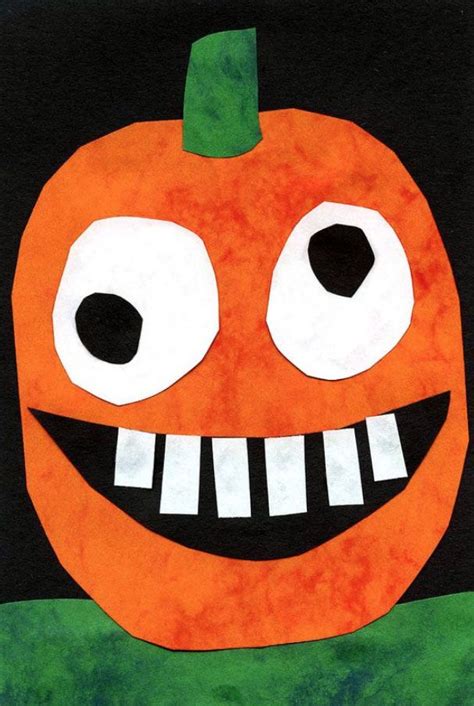 Silly Halloween Pumpkin · Art Projects for Kids | Kids art projects ...