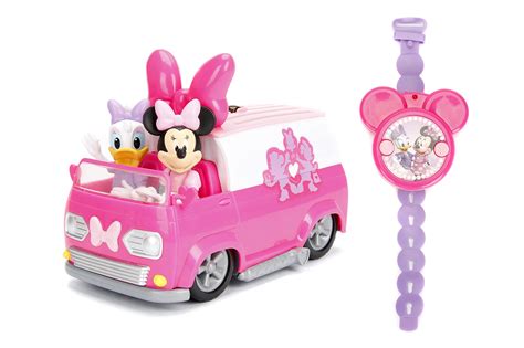 Buy Jada Toys Disney Junior Minnie Mouse Happy Helper Van RC Online at ...