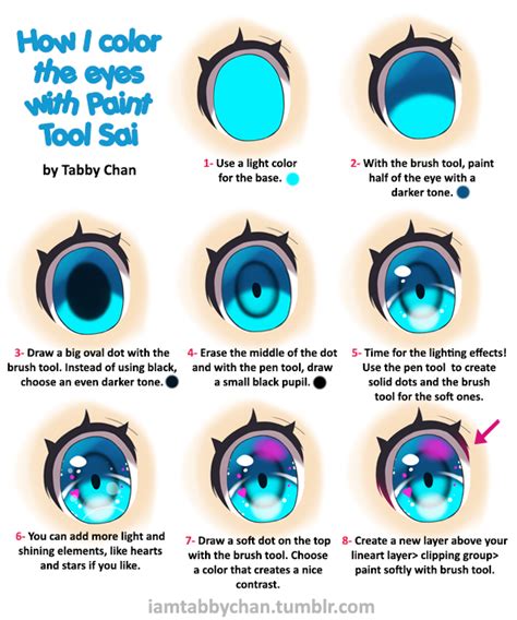 Eye color tutorial by iamtabbychan on DeviantArt