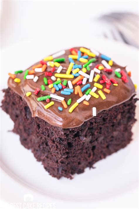 Chocolate Crazy Cake - The Best Cake Recipes