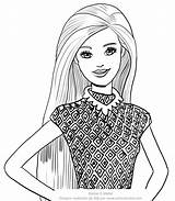 Barbie Fashionista Coloring Pages sketch template