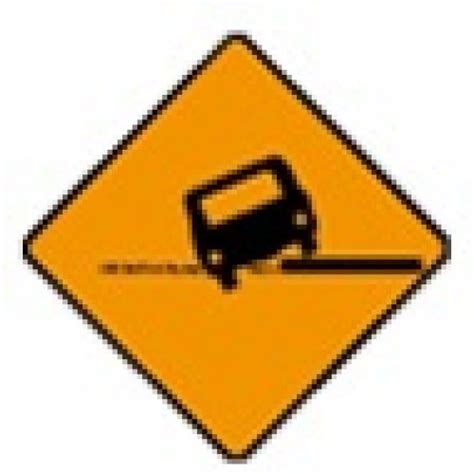 Uneven Surface Sign - Chapter 8 Road Works Warning Signs