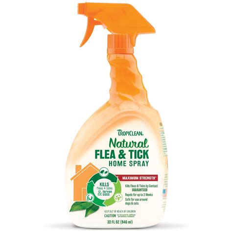 Tropiclean Natural Flea & Tick Home Spray | Petco