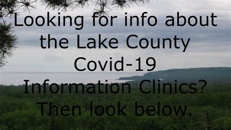 Lake County Covid-19 Vaccination Clinics Information - KTWH 99.5 FM ...