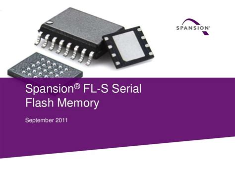 Spansion FL-S Serial NOR Flash Memory