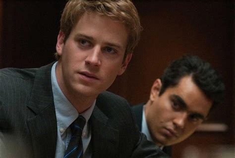 Armie Hammer as Cameron Winklevoss, The Social Network - FilmoFilia