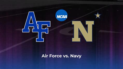 Air Force vs. Navy Spread, Line & Odds for October 21