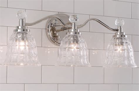 Stylish Replacement Glass Shades for Bathroom Light Fixtures ...