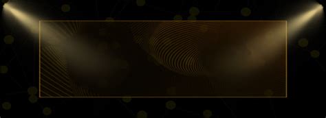 Simple Black Gold Banner Background Material, Black Gold, Banner ...