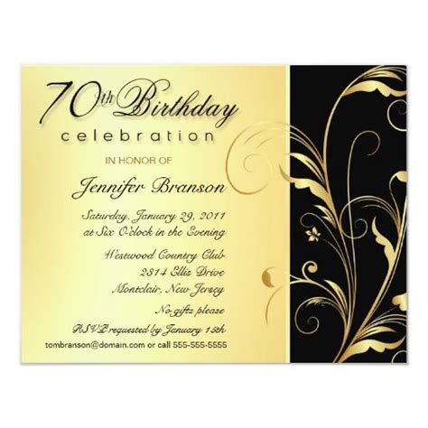 70th Birthday Surprise Party Invitations | Zazzle