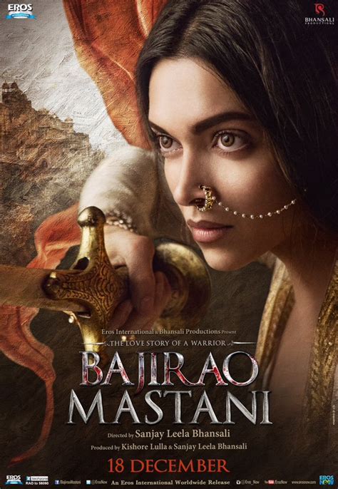 Bajirao Mastani First Look Poster feat Deepika Padukone|Bollymoviereviewz