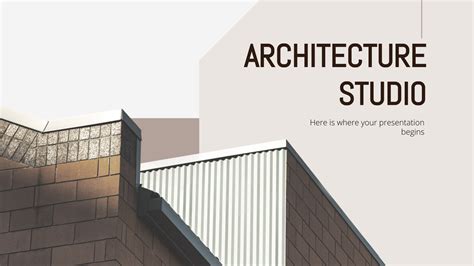 Free Architecture Google Slides and PowerPoint templates